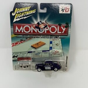 Johnny Lightning Chase 70th Anv Monopoly 1937 Ford Coupe Baltic Avenue NEW